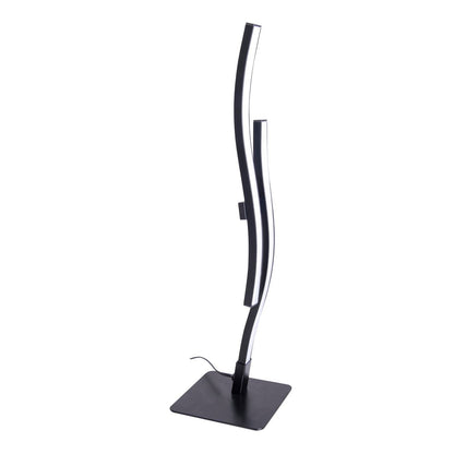 LED Tafellamp Onda Zwart - 44 cm