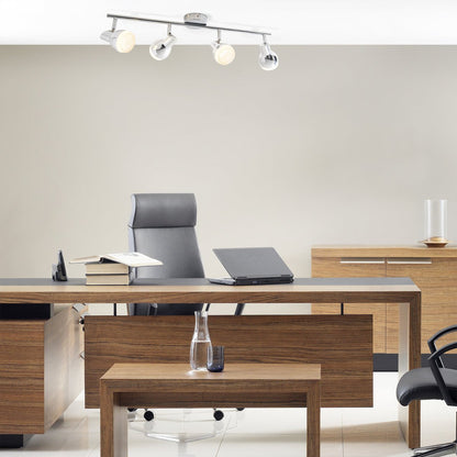 LED Railverlichting Chromey 4-Lichts