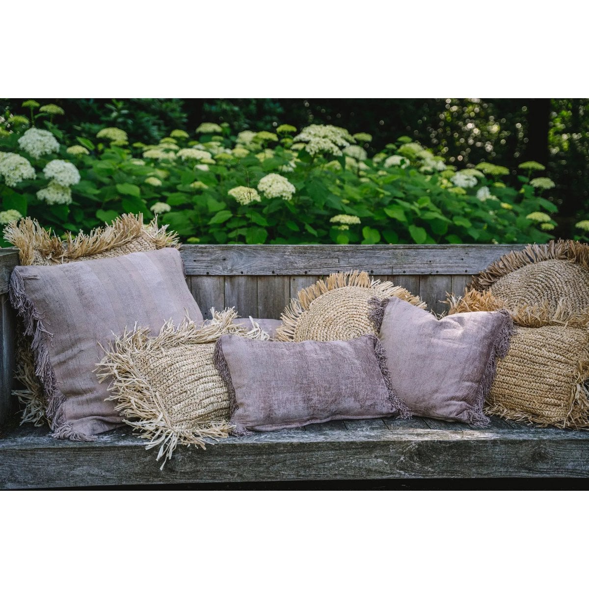 Betonfluweel kussenhoes taupe - 40 cm