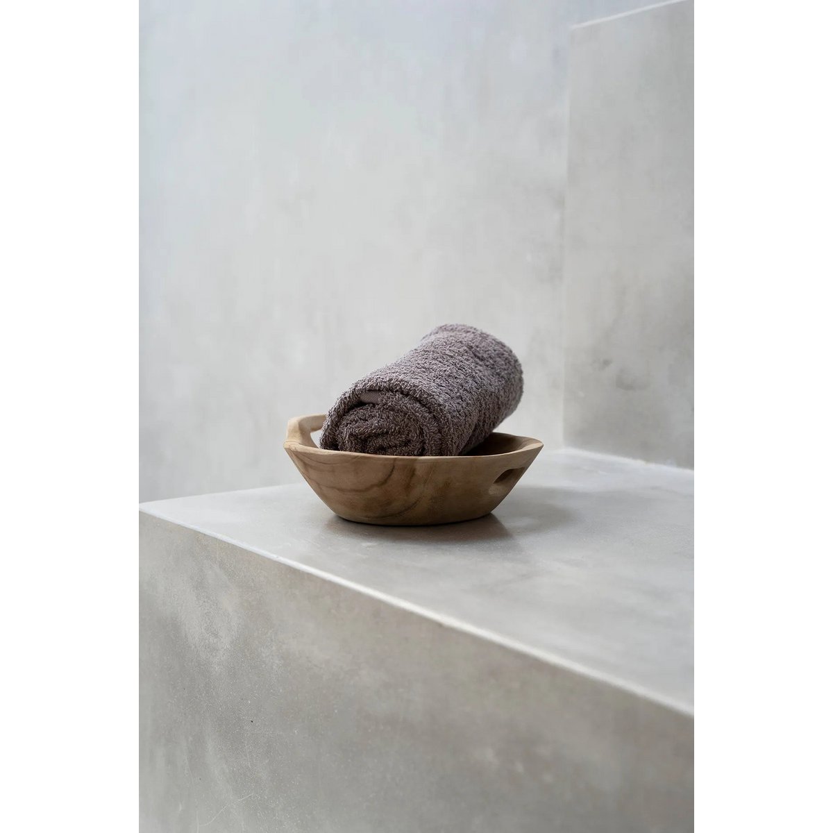 Teakhouten schaal The bowl tray naturel