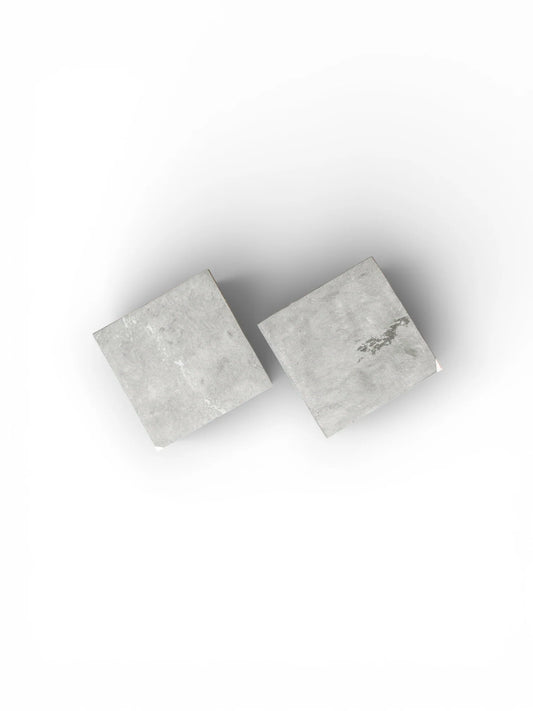 Onderzetters Mewali Marmer Grijs Vierkant (Set van 4/8)
