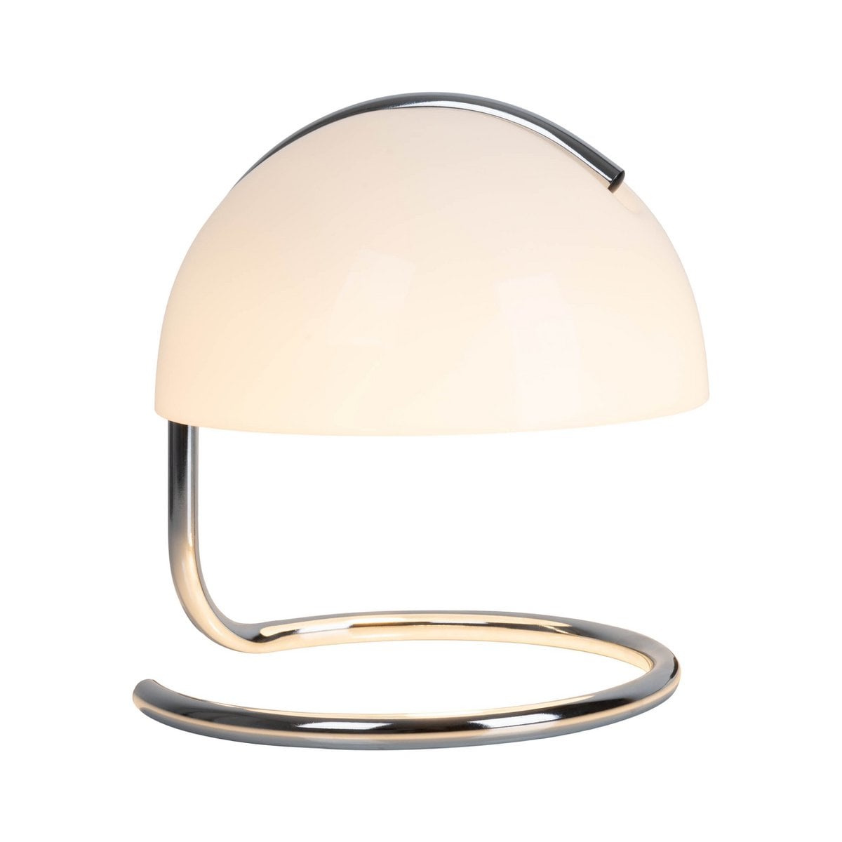 Tafellamp Burano Wit/Zwart Glas - 25 cm (E27)