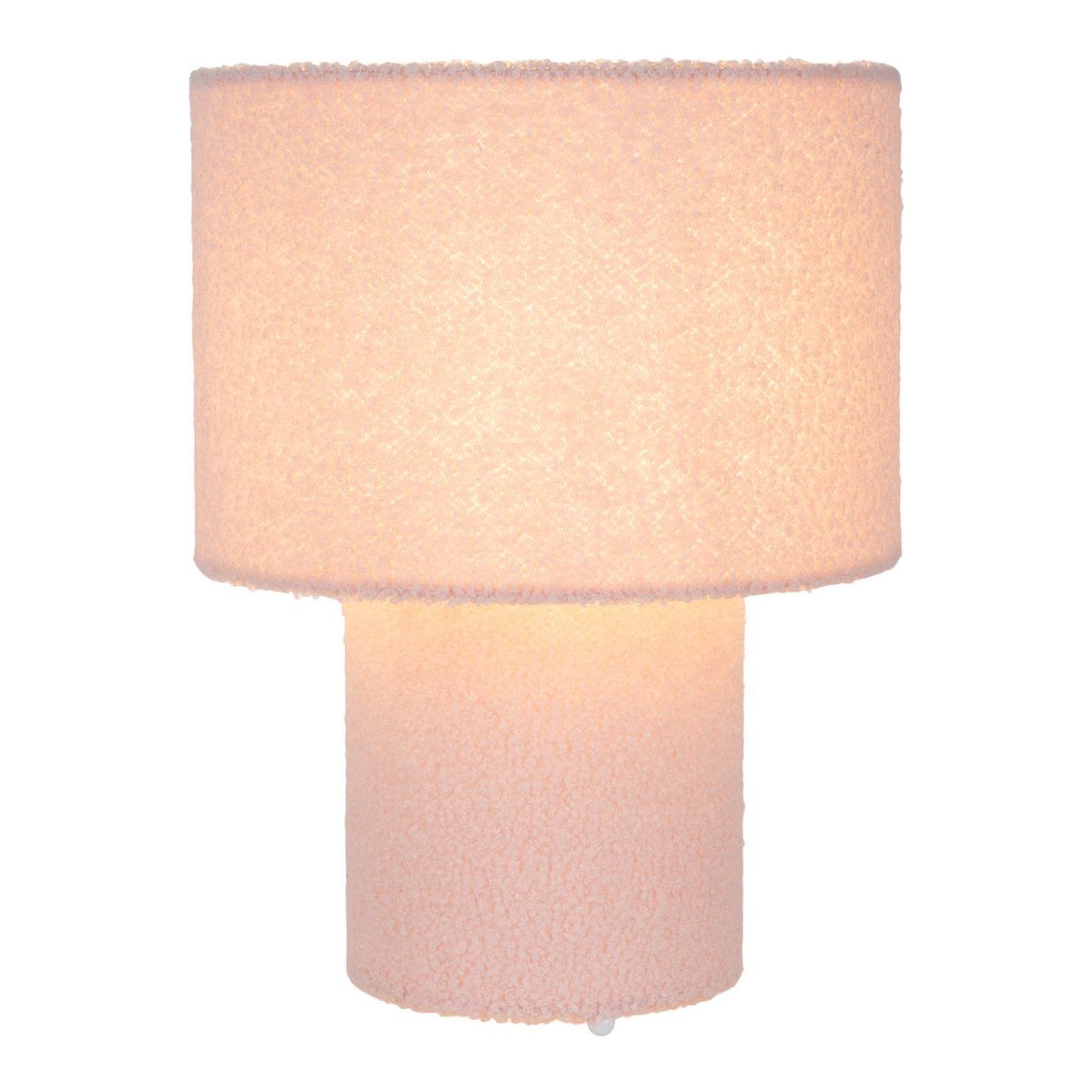 Tafellamp Fluffy Roze - 31 cm (E27)
