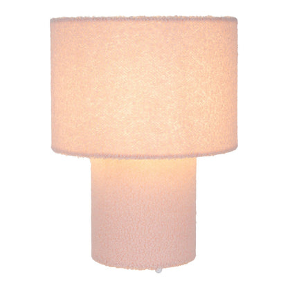 Tafellamp Fluffy Roze - 31 cm (E27)