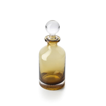 Glazen karaf Dot amber