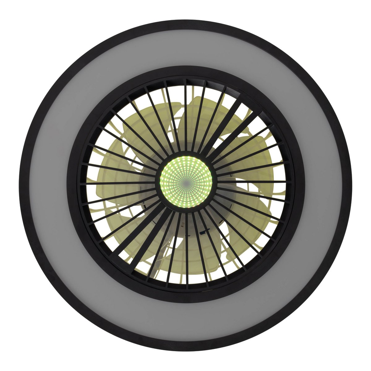 LED Plafondlamp + Ventilator Arrioso - Ø 54 cm