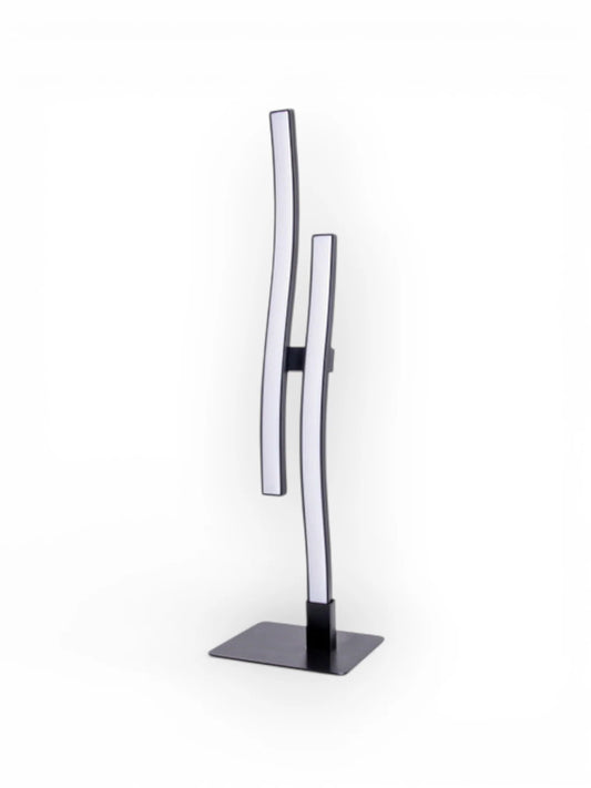 LED Tafellamp Onda Zwart - 44 cm