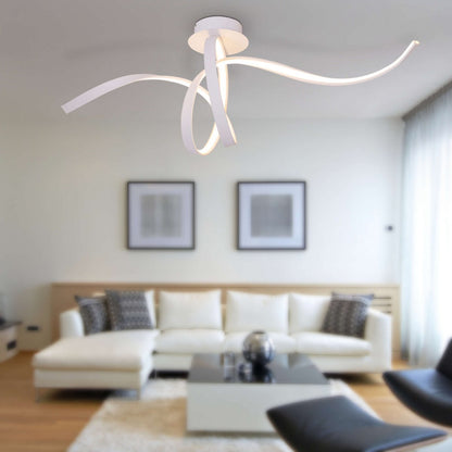 LED Plafondlamp Odrive Wit - 120 cm