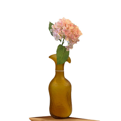 Zijden kunstbloem Hortensia wit - 47 cm