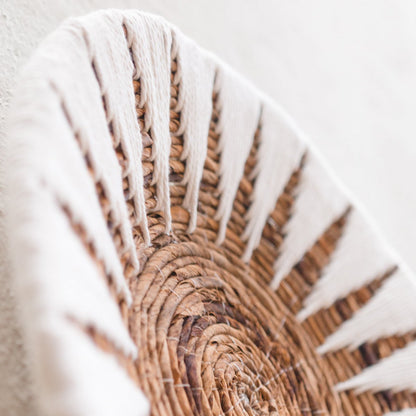 Wandmand/Schaal Madala - Bananenvezel (2 maten)