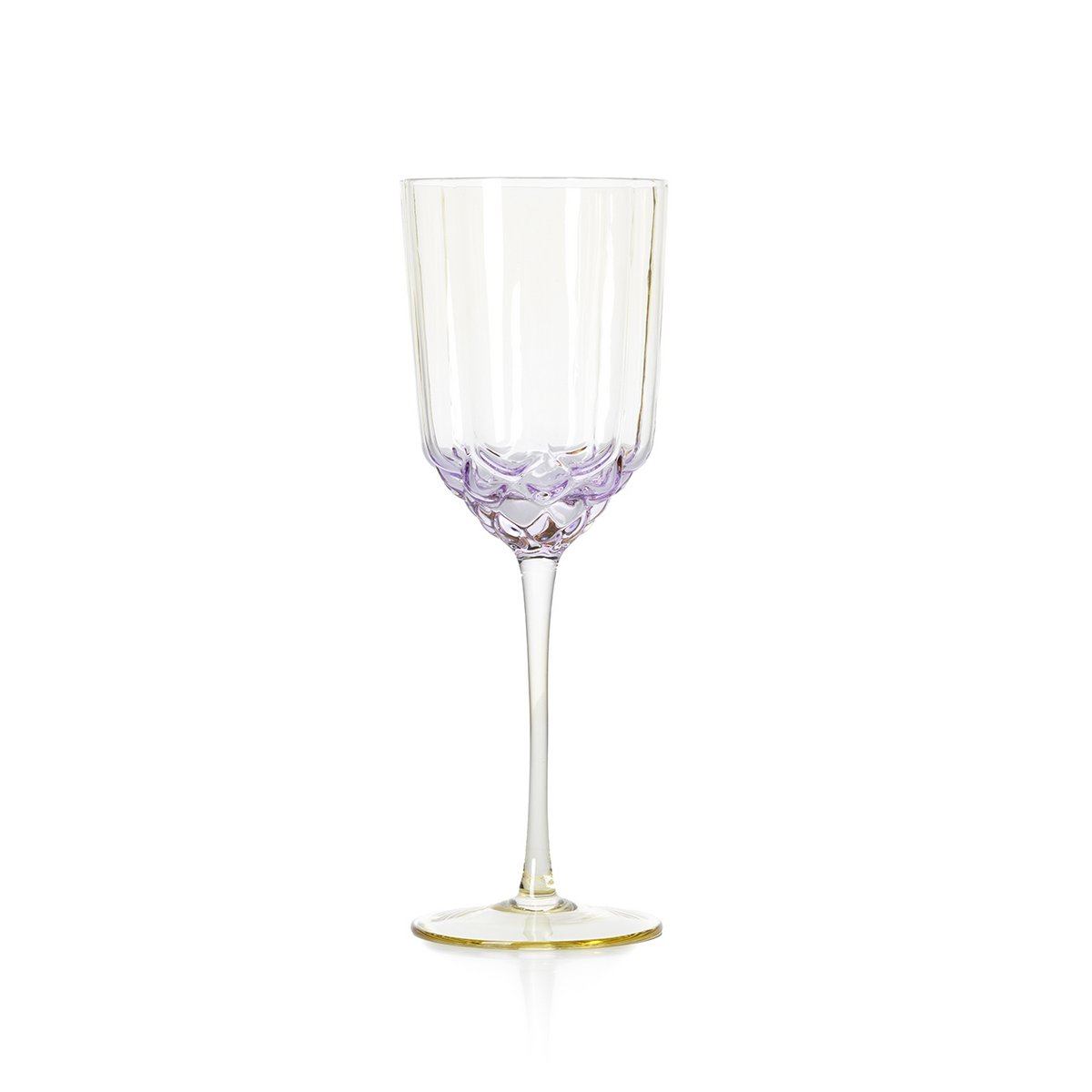 Glazen wijnglas Pink blush roze