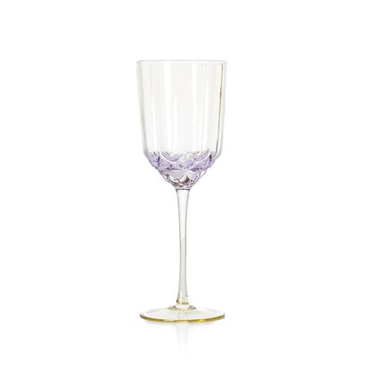 Glazen wijnglas Pink blush roze