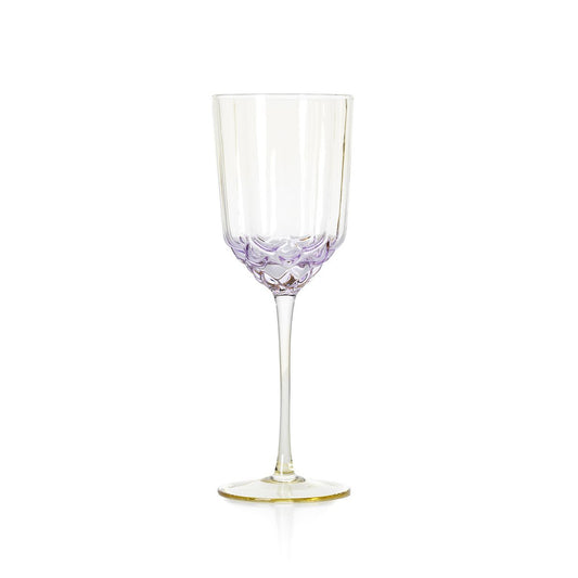 Glazen wijnglas Pink blush roze