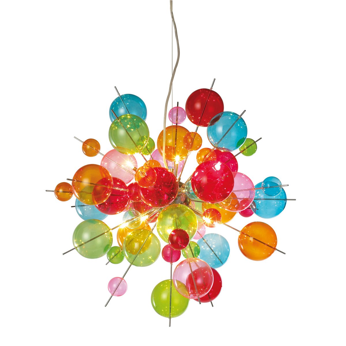 Hanglamp Explosie Gekleurd - Ø 65 cm (G9)