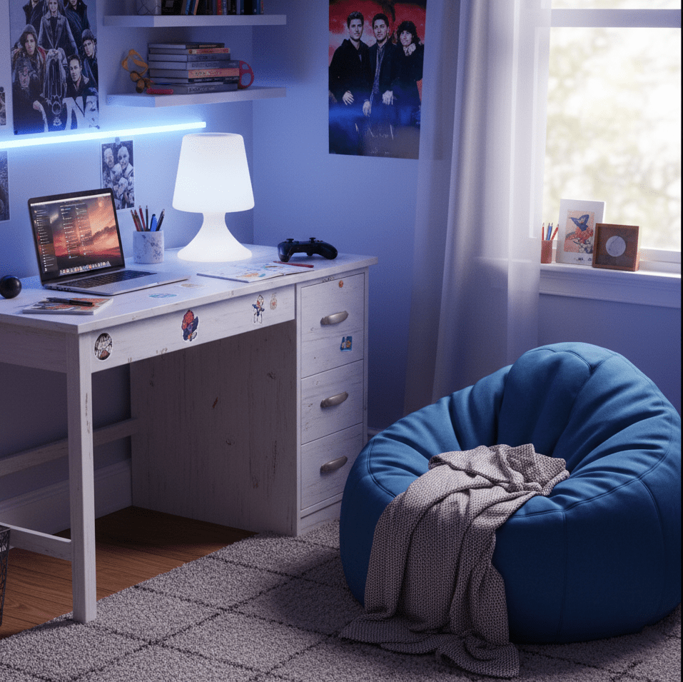 Draadloze LED Sfeerlamp & Bluetooth Speaker - OutHome