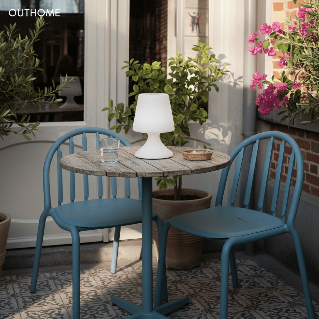 Draadloze LED Sfeerlamp & Bluetooth Speaker - OutHome