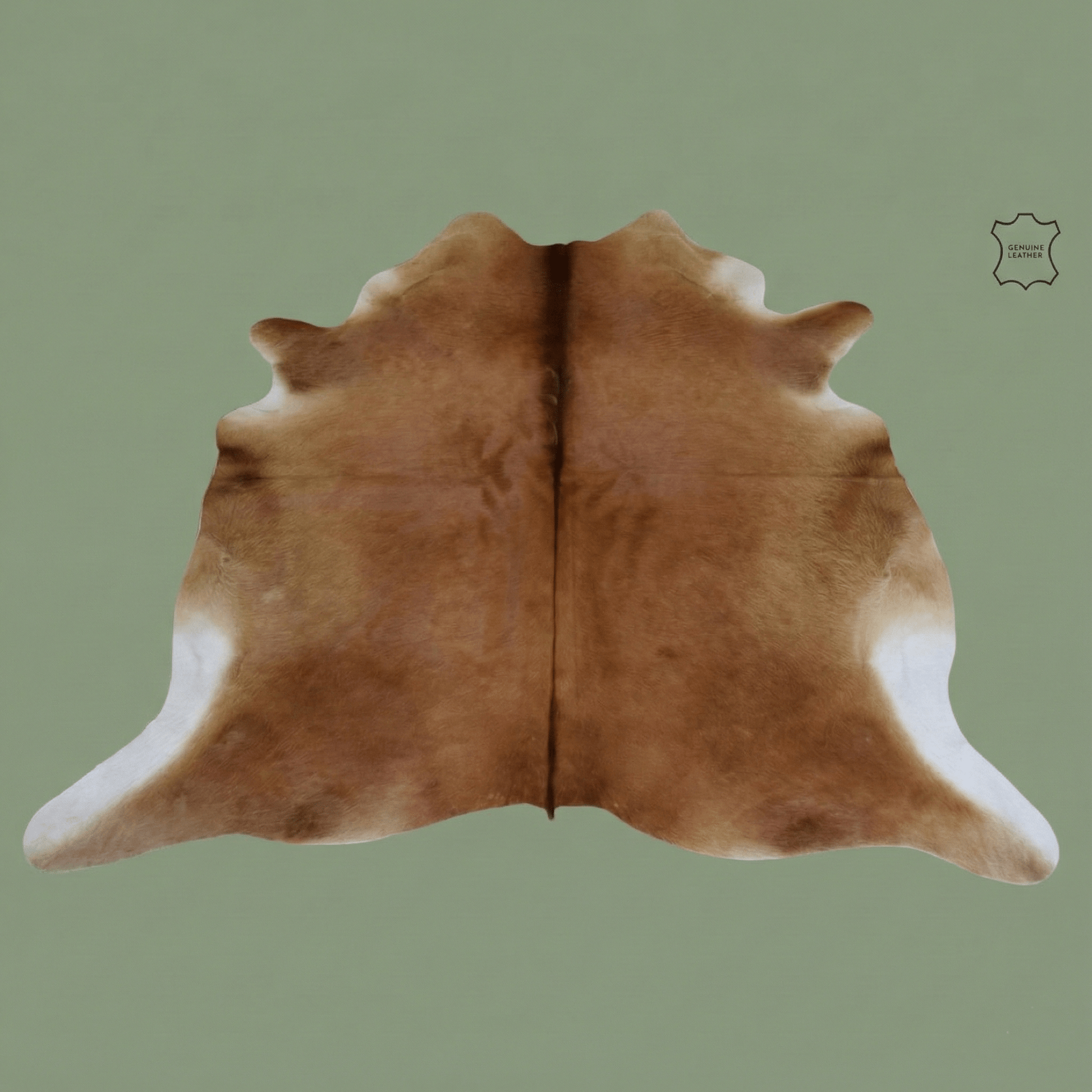 Koeienvel vloerkleed - Leer - Bruin - OutHome