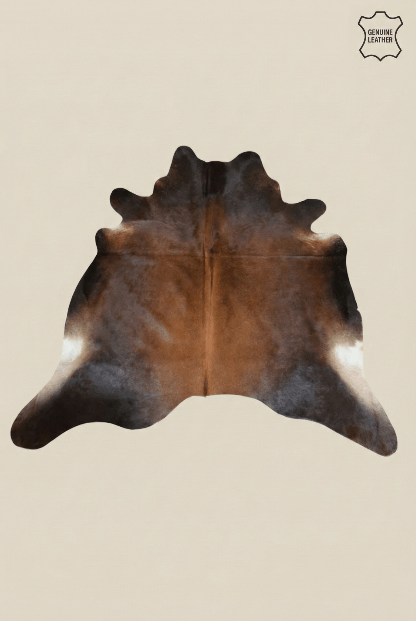 Koeienvel vloerkleed - Leer - Cognac - OutHome