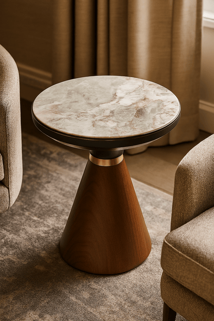 Merigon Salontafel Marmerlook Wit - OutHome