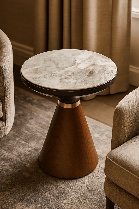 Merigon Salontafel Marmerlook Wit - OutHome