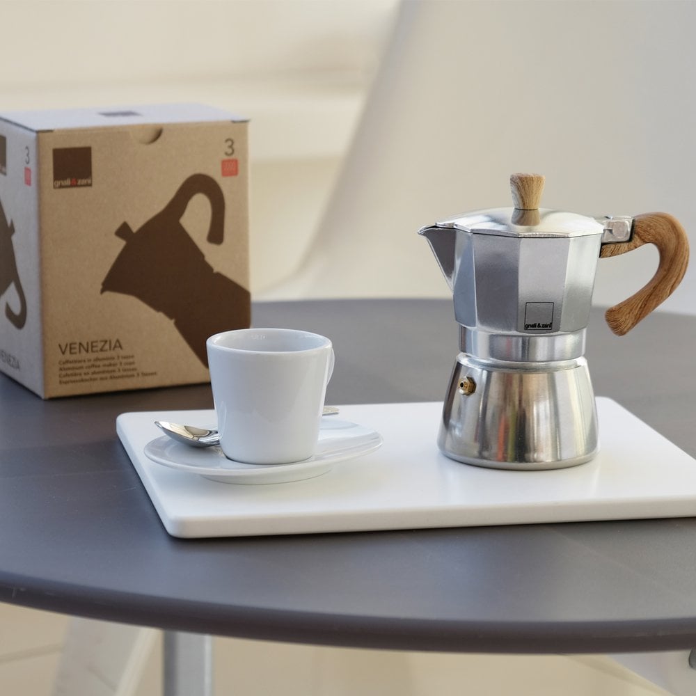 Venetië - Percolator Zilver