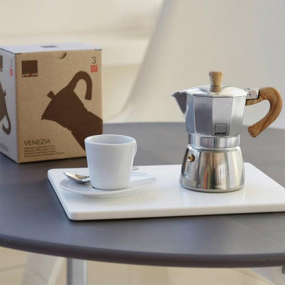 Venetië - Percolator Zilver