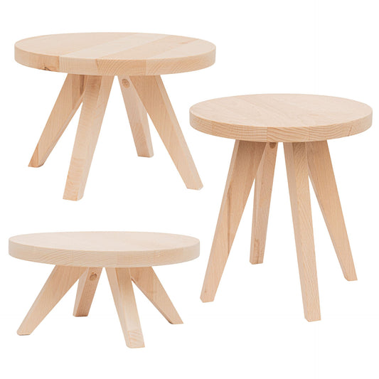 Tibbe - Houten planten- of terrariumstandaard