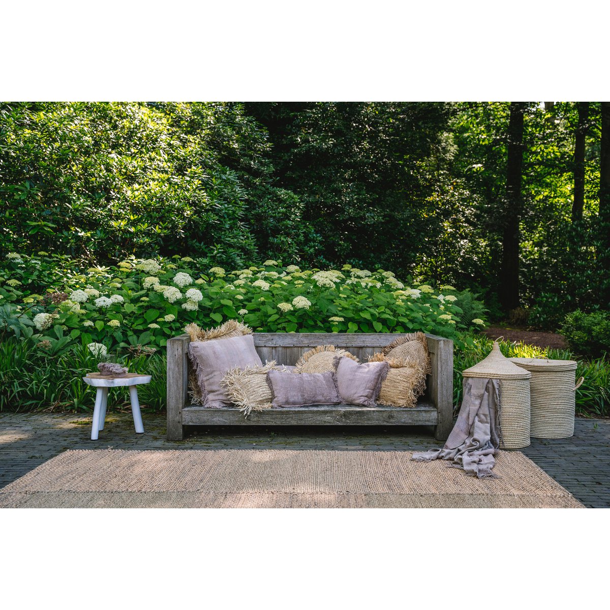 Kussenhoes Oh my gee betonfluweel - 30 x 50 cm