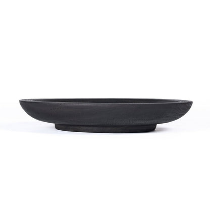 Houten bord Bowlzilla zwart XL