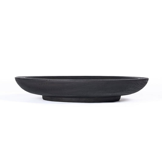 Houten bord Bowlzilla zwart XL