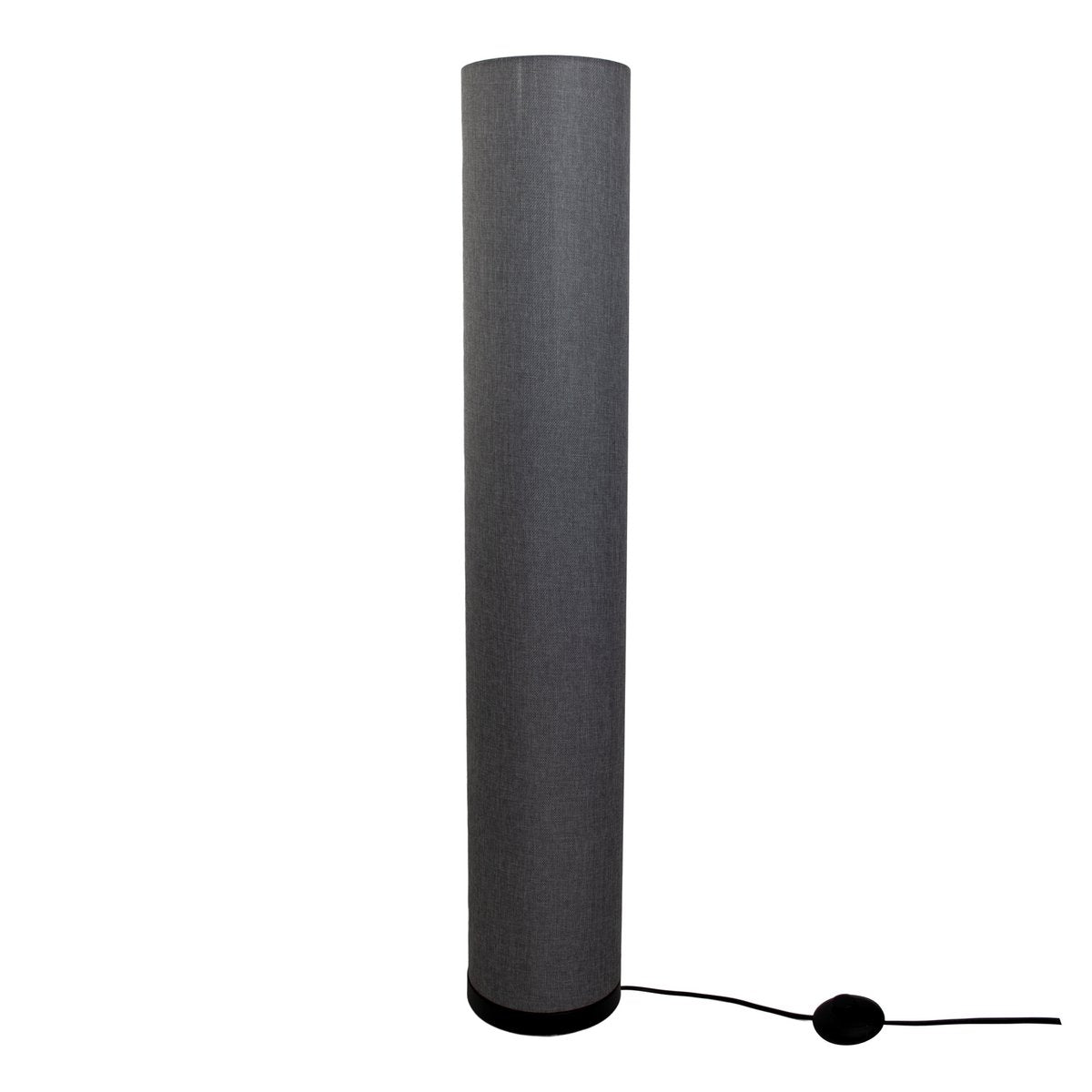 Vloerlamp Beate Grijs Metaal/Textiel (E27)