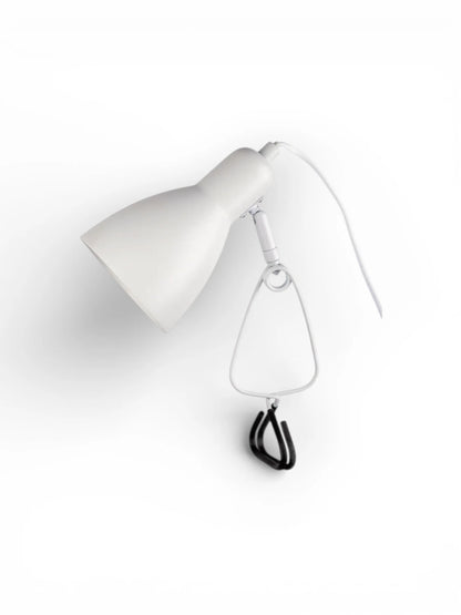 Klemlamp Mara Mat Wit - 28 cm (E14)