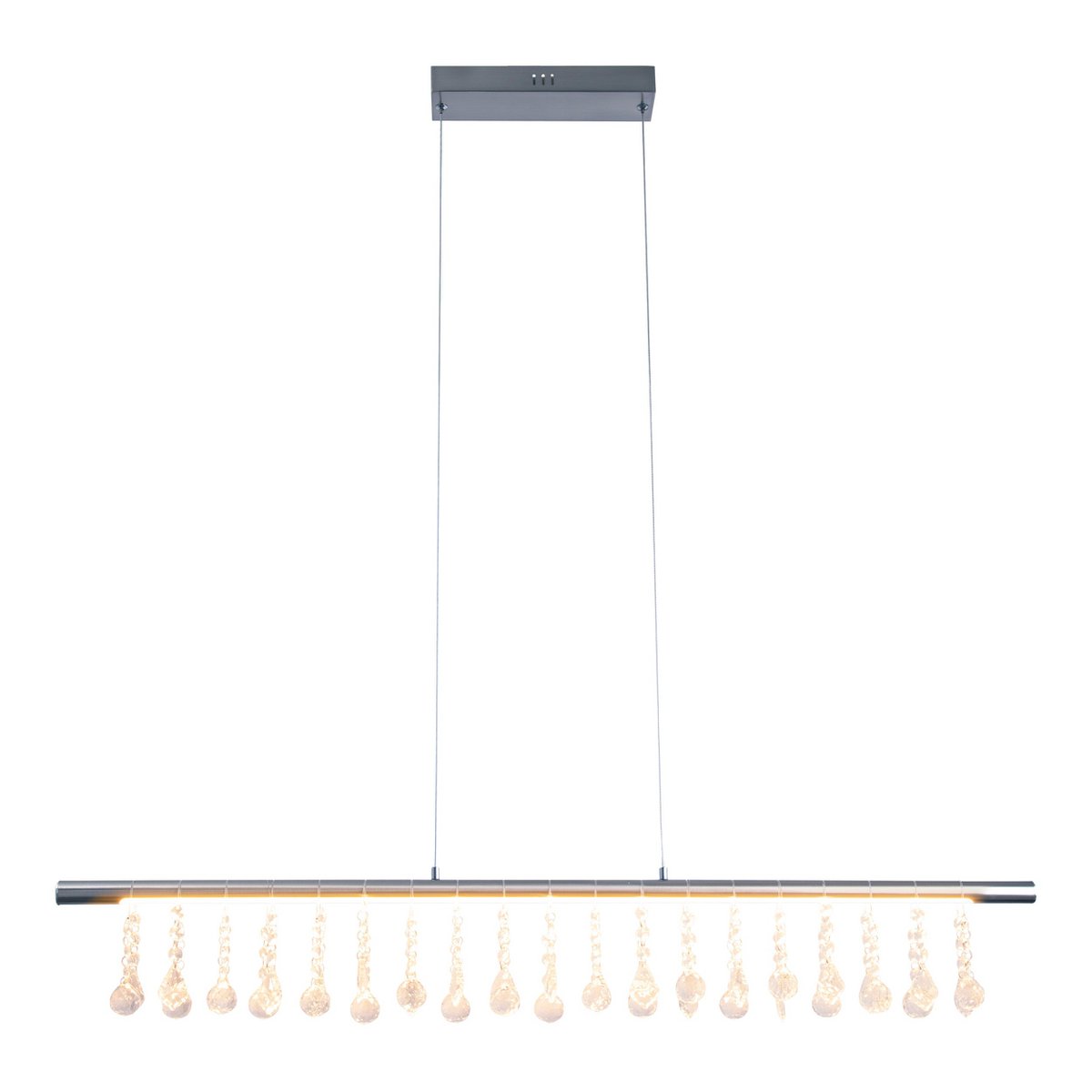 LED Hanglamp Nobilis Nikkel - 100 cm