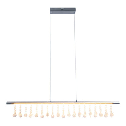LED Hanglamp Nobilis Nikkel - 100 cm