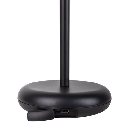 Snoerloze Tafellamp Pasi Zwart Touch - 26 cm (Dimbaar)