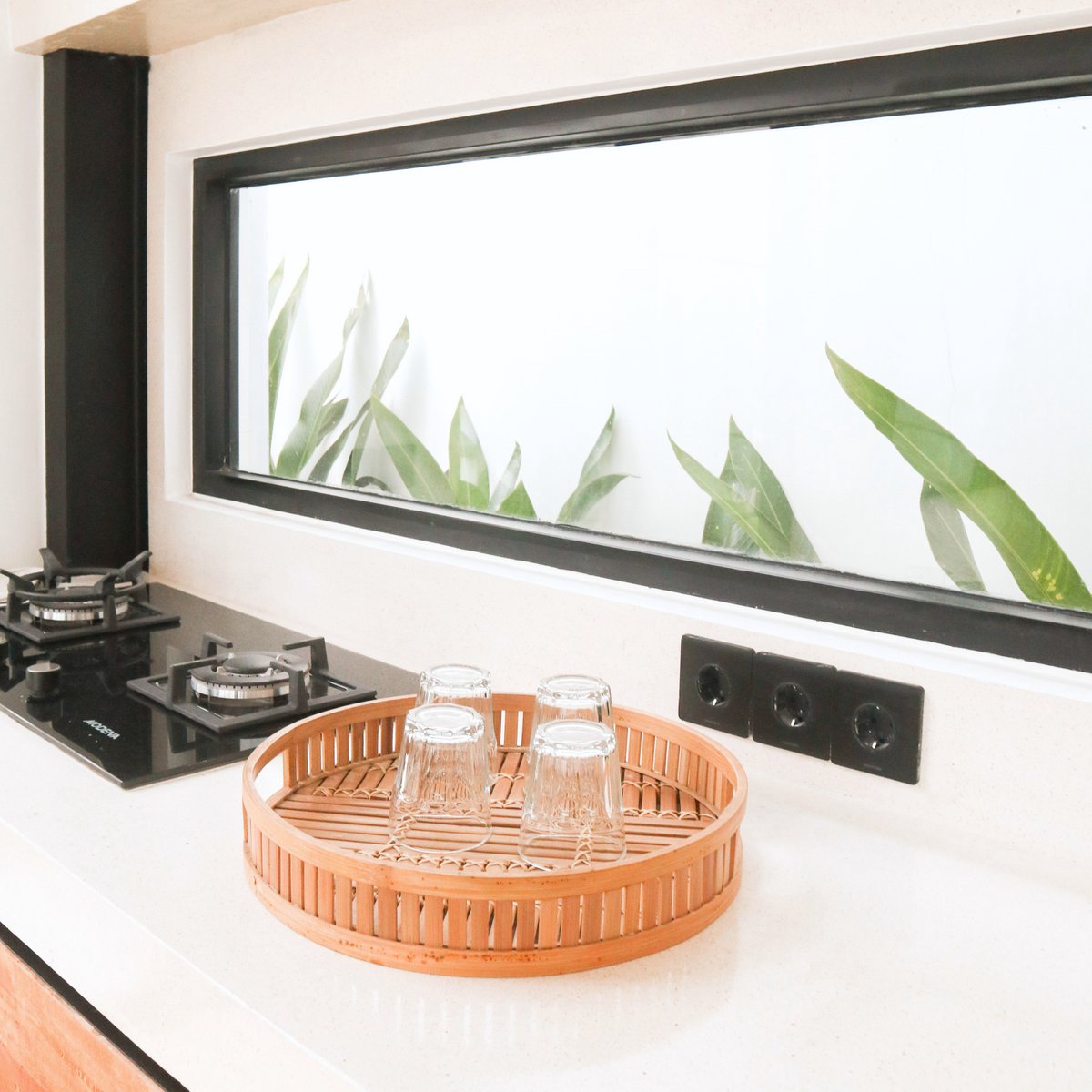 Dienblad Bamboe Senayan Rond - Ø 40 cm