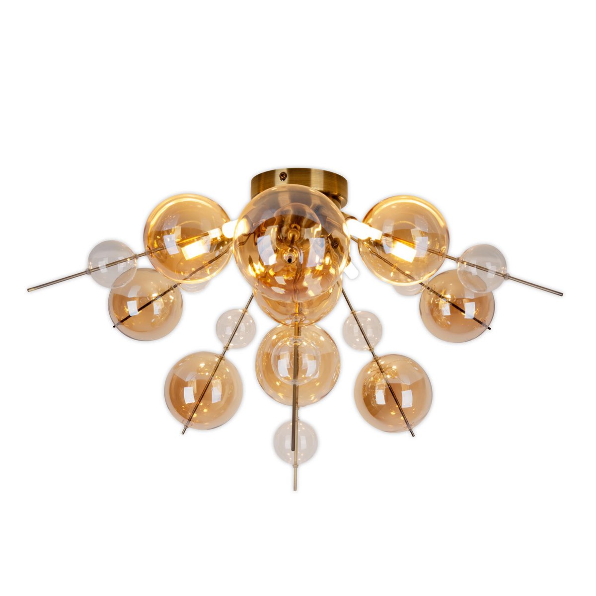 Plafondlamp Explosie Amber - Ø 57 cm (G9)