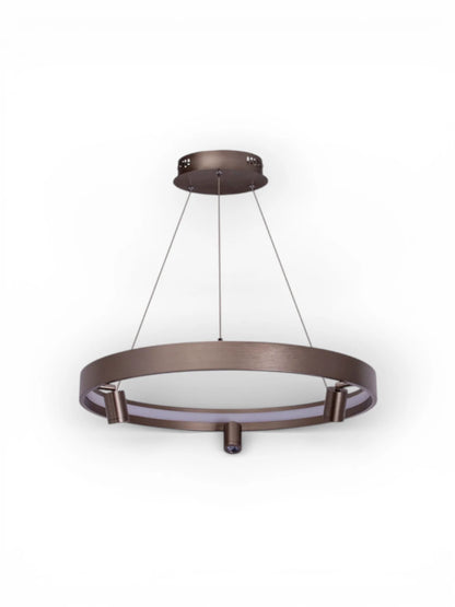 LED Hanglamp Tristan Staal - Ø 58 cm