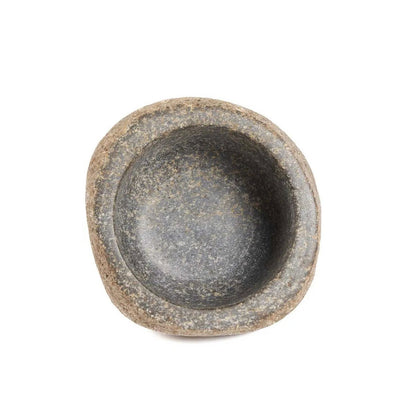 Riviersteen kom The river stone zwart - S