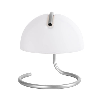 Tafellamp Burano Wit/Zwart Glas - 25 cm (E27)