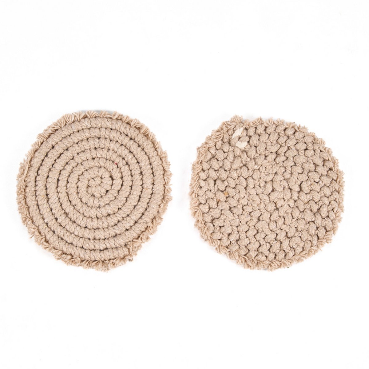 Katoenen onderzetter Nova beige