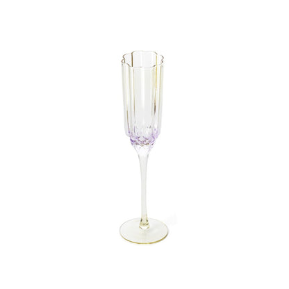 Glazen champagnefluit Pink blush roze