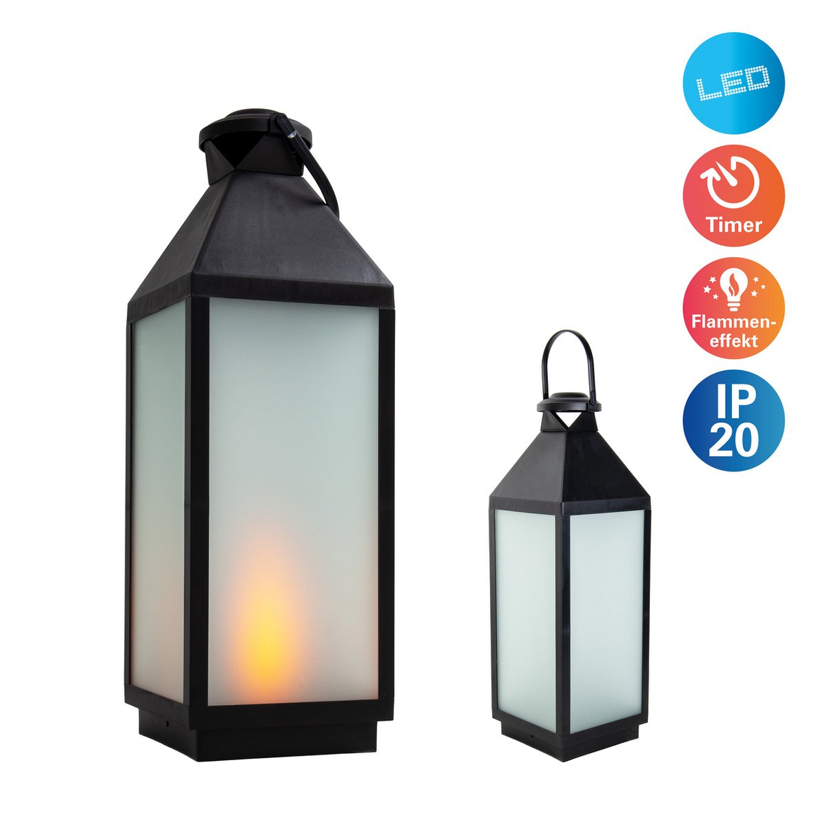 LED Decoratielamp Doris Zwart