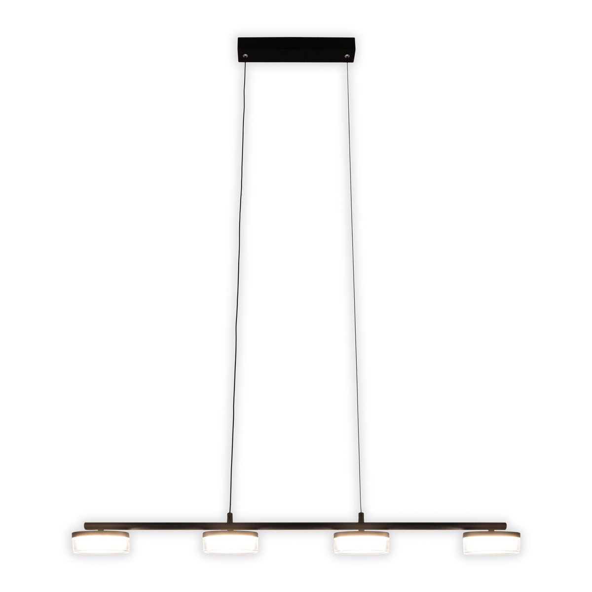 LED Hanglamp Cimo Zwart - 96 cm