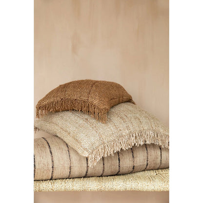 Katoenen kussenhoes Oh my gee beige