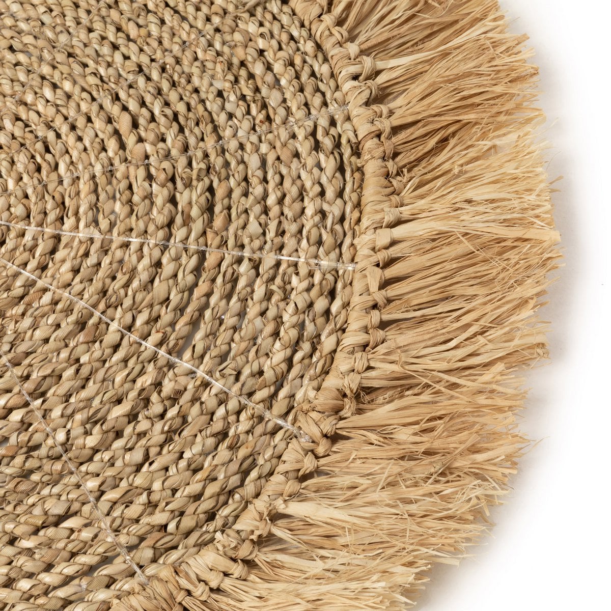 Raffia placemat Seagrass naturel