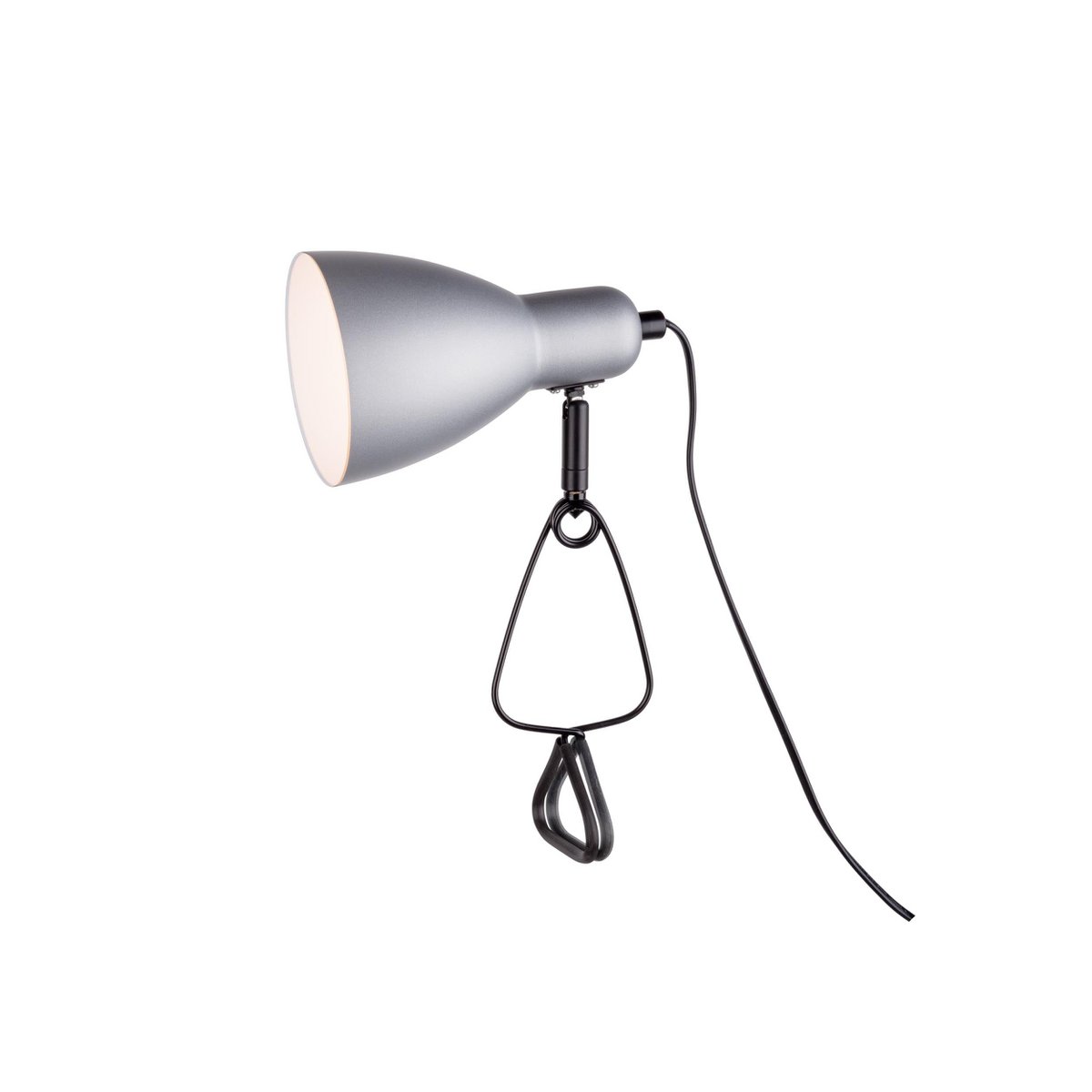 Klemlamp Mara Mat Wit - 28 cm (E14)