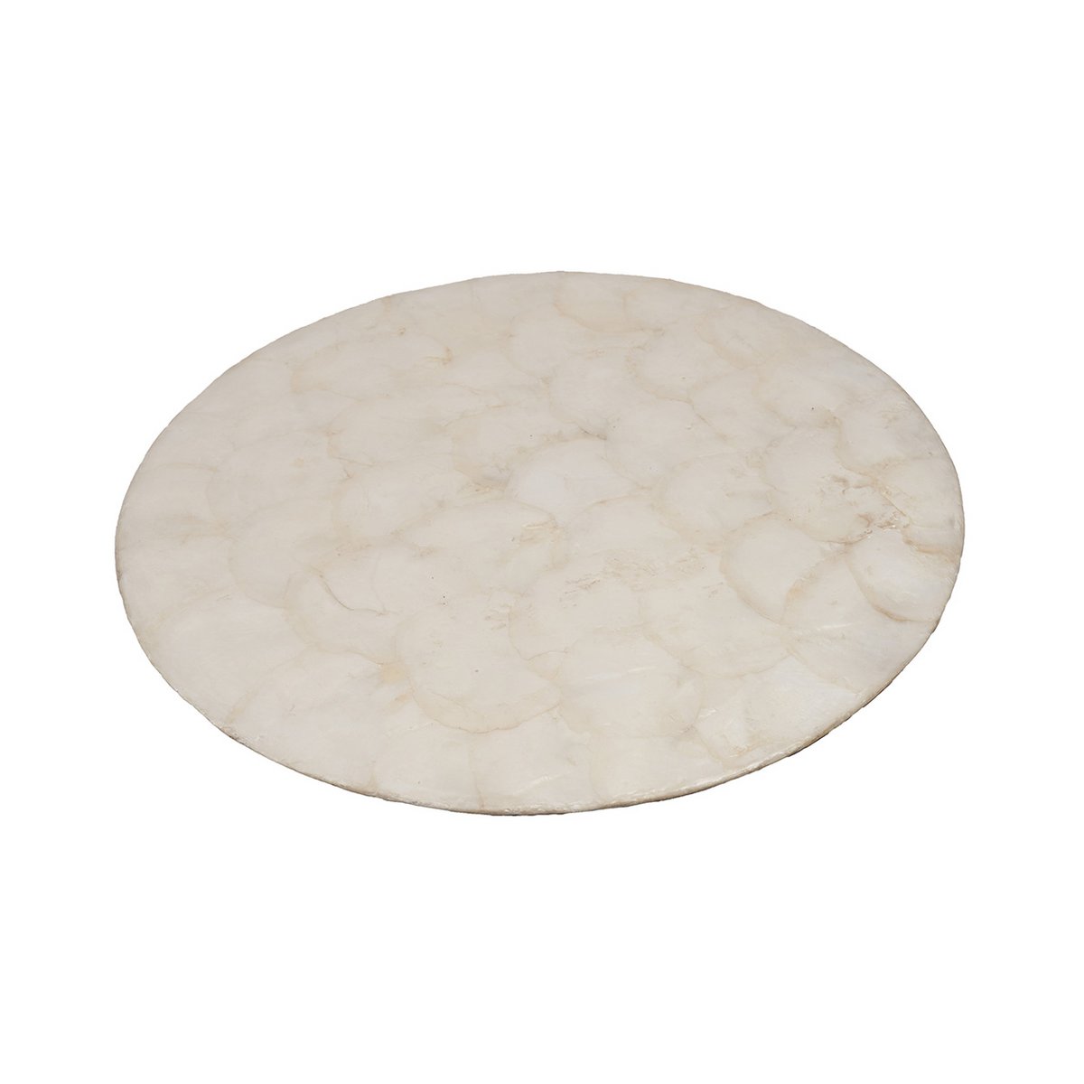 Placemat Parelmoer wit