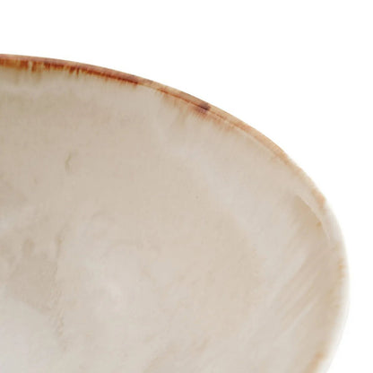 Keramische serveerschaal Cascais creme