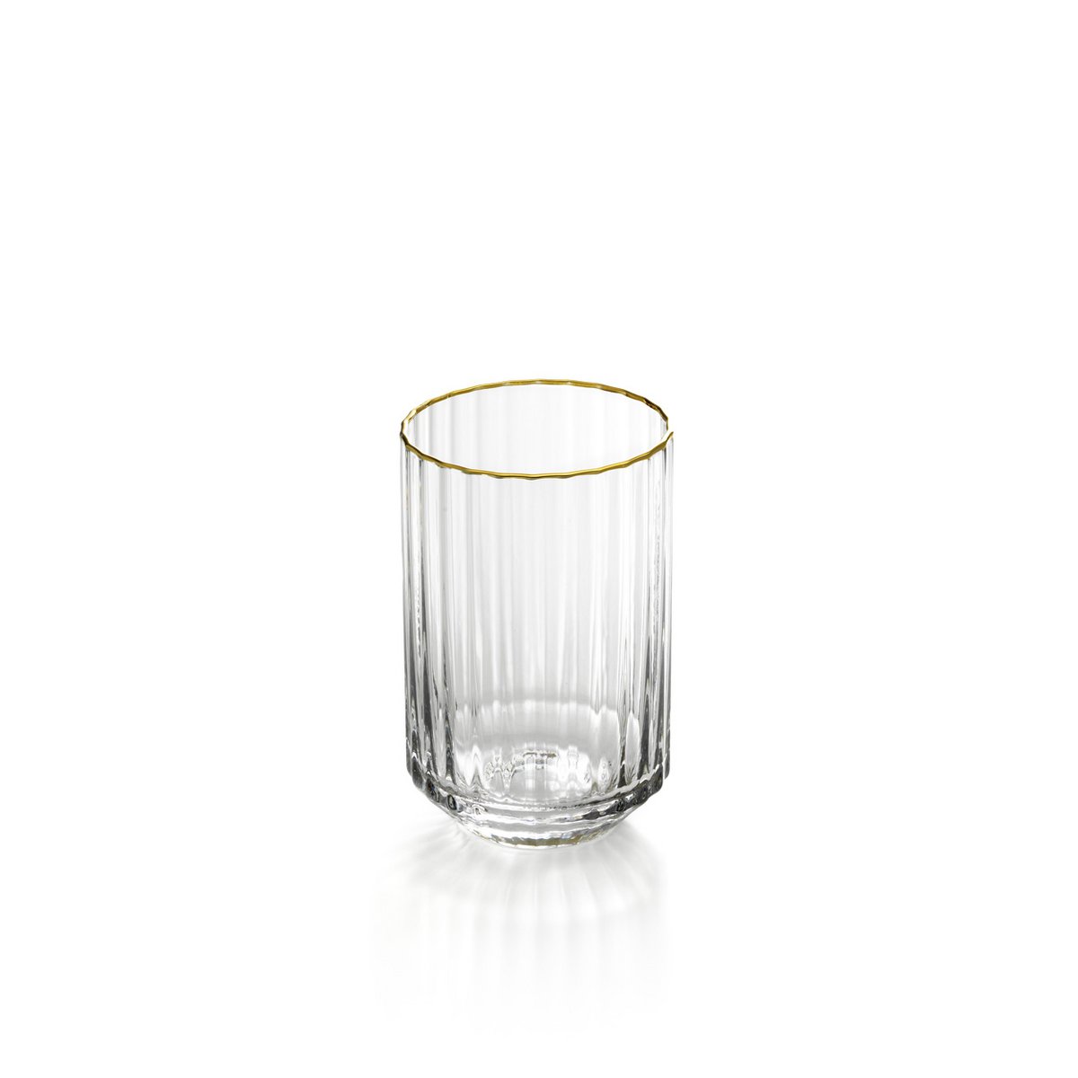 Glazen tumbler Gouden sip natuurlijk goud